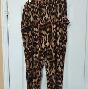 Leopard pants